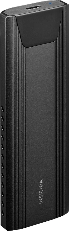 M.2 NVMe to USB-C 3.2 Gen 2 SSD Enclosure, with USB-A Adapter, High Speed Ext... - Image 3 of 4