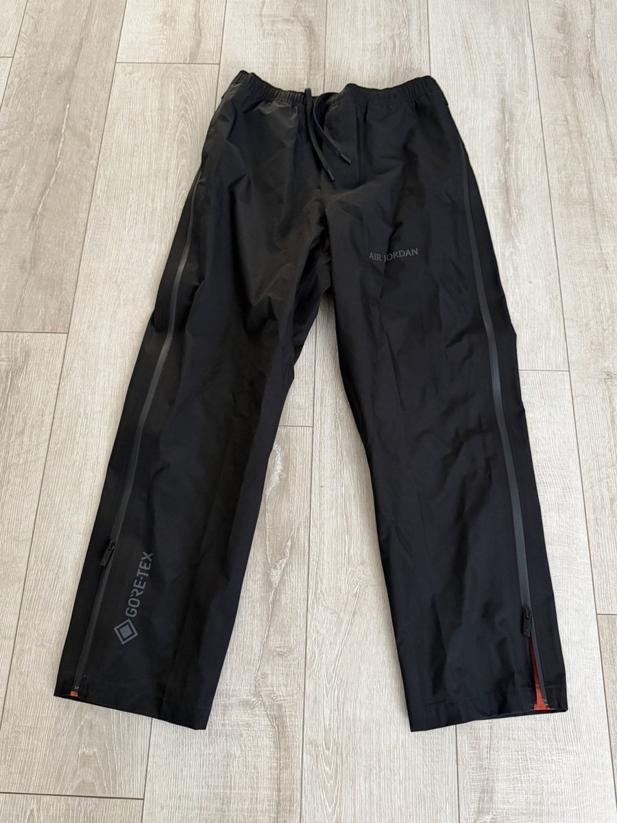 Nike Air Jordan Skyline Gore-Tex Black Pants Mens Sz L HF9287-010