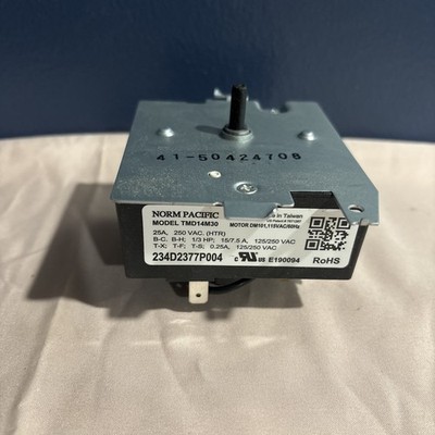 GE WE04X24550 Dryer Timer TMD14M30
