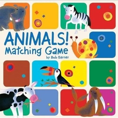 Animals! Matching Game by Bob Barner (English)