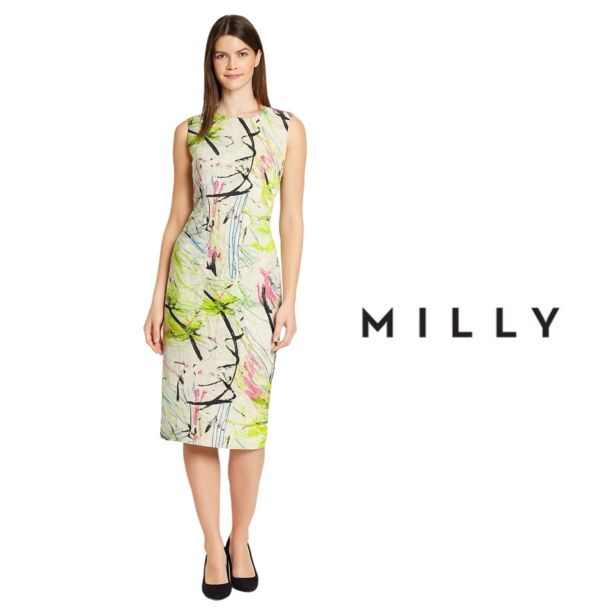 MILLY Geometric Party/Cocktail Sheath Dresses for Women for sale