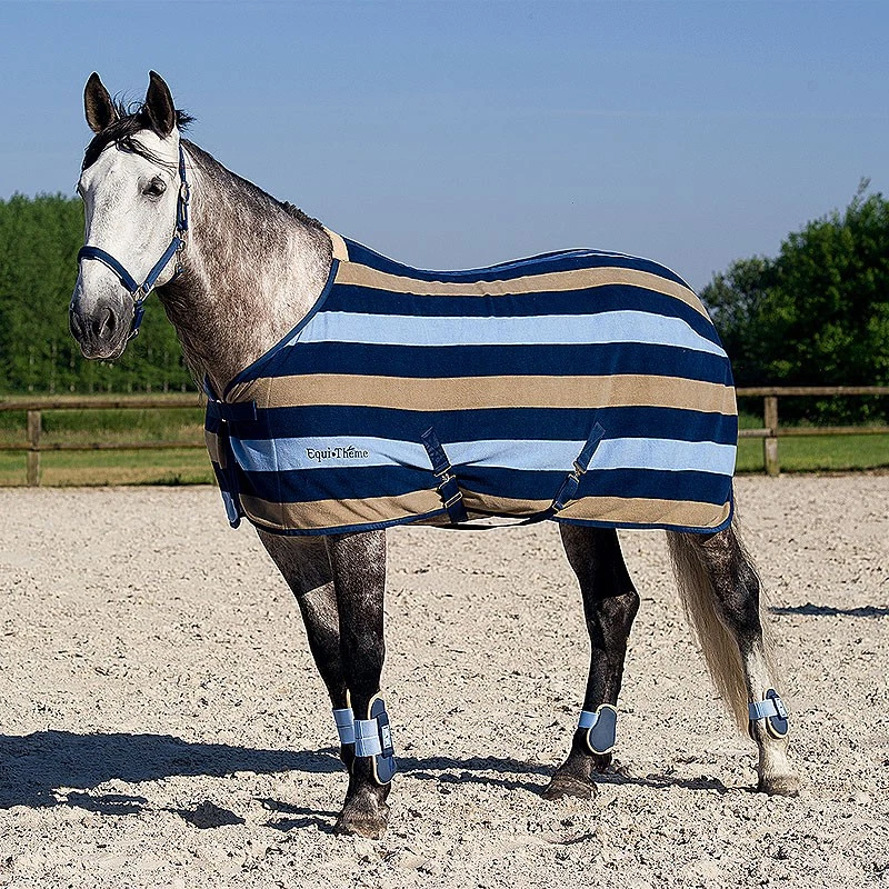 EQUI-THEME "Stripe" Polarfleecedecke - Bild 2 von 4