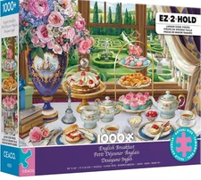 Ceaco - English Breakfast - 1000 Oversized Piece Jigsaw Puzzle