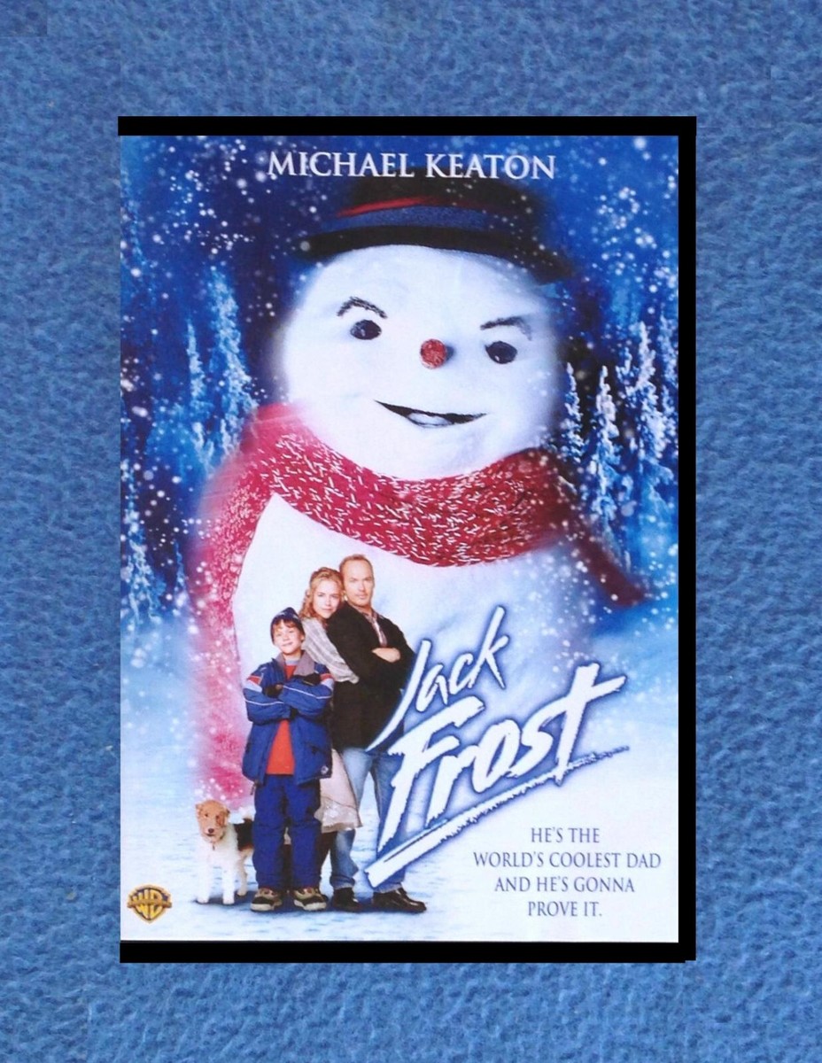 DVD JACK FROST MOVIE STARS MICHAEL KEATON COOL FUN IN THE SNOW