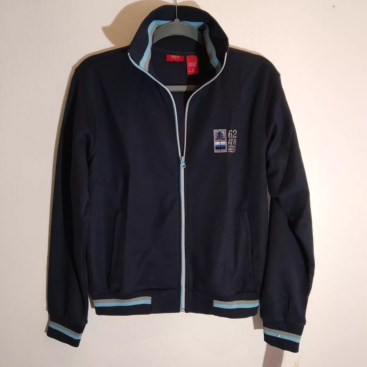 short length stripe zip jacket SHqwx-m22655477709 ファッション 