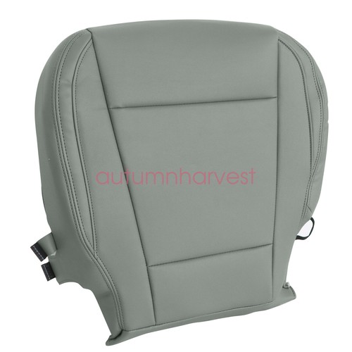 For 2017-2021 Ford F250 F350 F450 F550 Driver & Passenger Bottom Seat Cover Gray - Picture 5 of 17