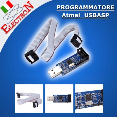 Atmel Programmierer USBASP Arduino AVR ISP Programmer Atmega328 3.3V / 5V IDC