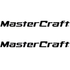 MASTERCRAFT Large 5 X 50" side DECALS for Tow/ Ski Boat