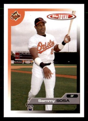 2005 Topps Total #110 Sammy Sosa Baltimore Orioles | eBay