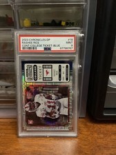 2023 Chronicles Draft Rashee Rice Contenders College Ticket Blue Chiefs #18