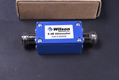  Wilson Electronics 859936 6 dB Attenuator N Female Connectors 50 Ohm