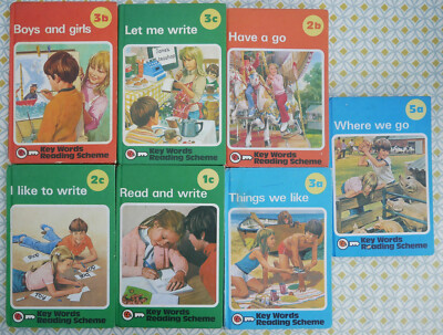 7 Ladybird Keyword Reading Scheme Childrens Books from 2000s