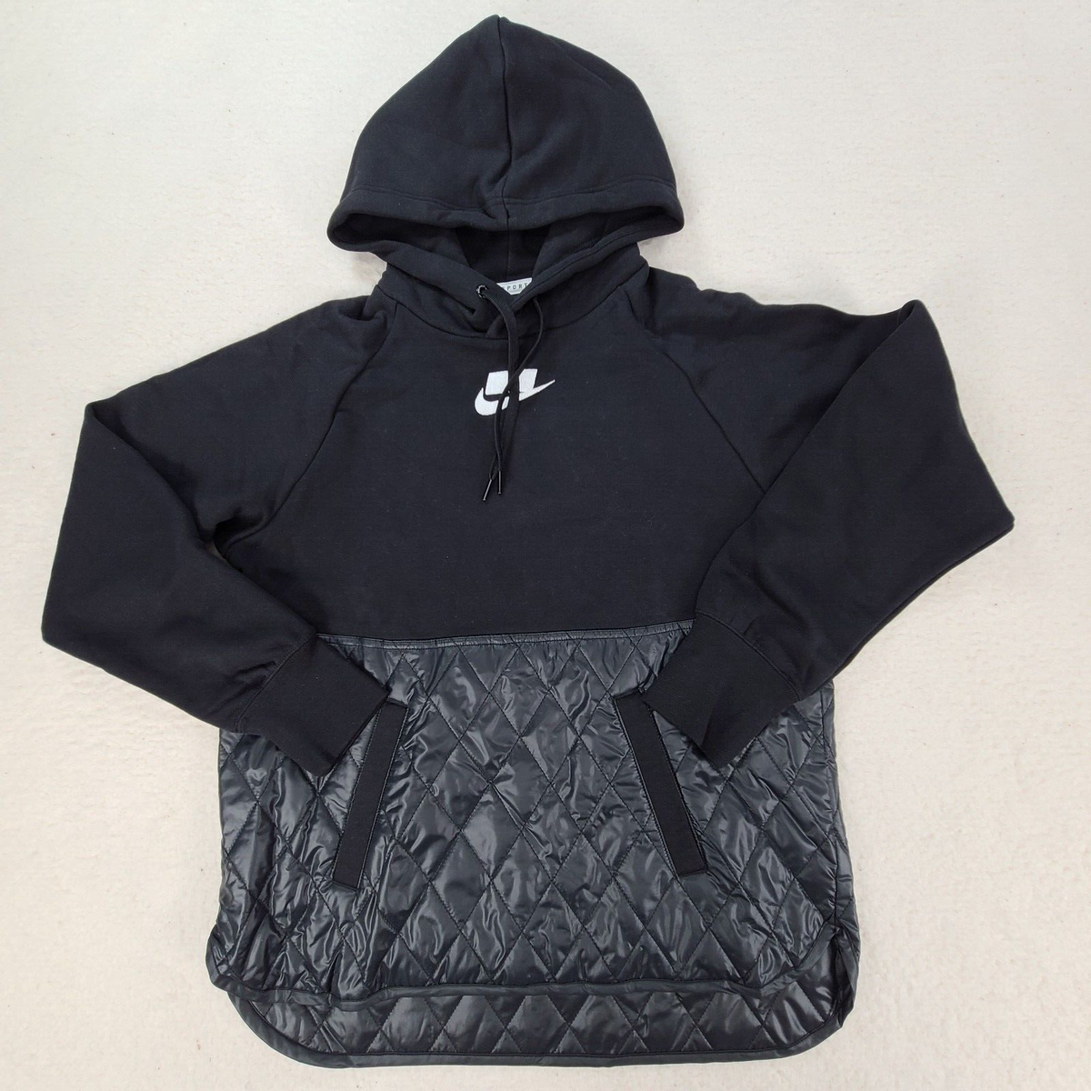 quilted nike sweatshirt