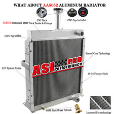 84524C93 Radiator fit Case IH Hydro Tractor 84 248 380B 385 885 485 584 585 685+