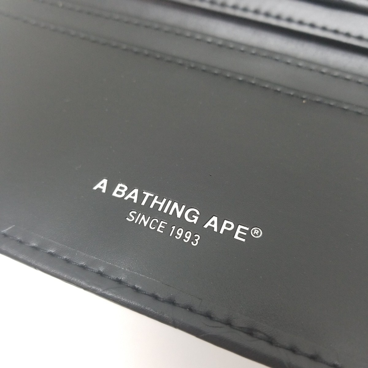 A Bathing Ape Feb 2018 Long Wallet Faux Leather Smart