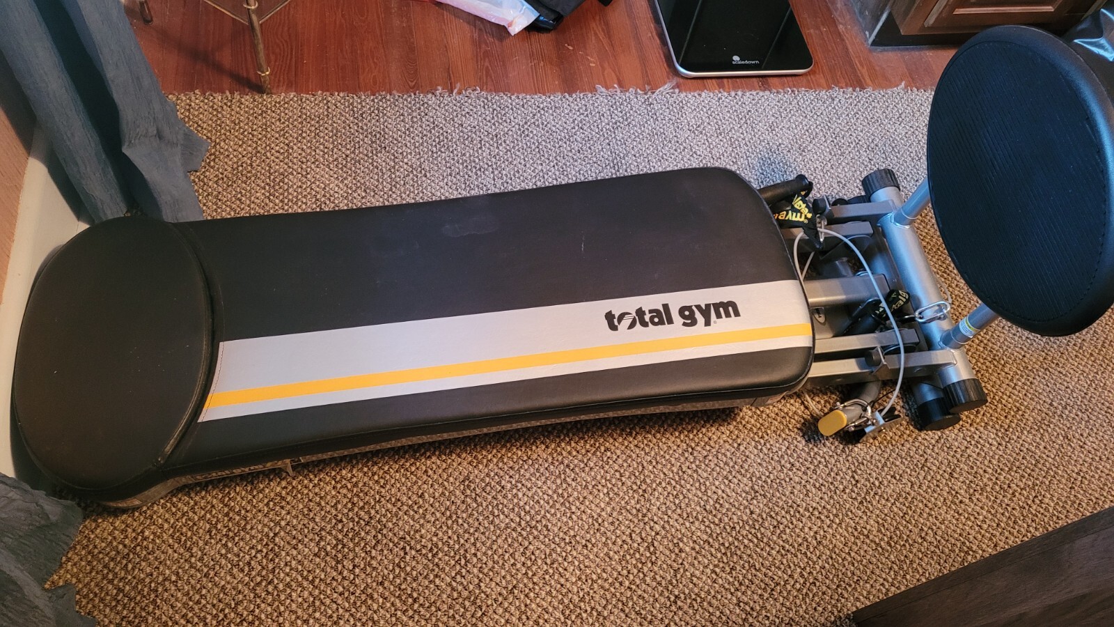 Total Gym Fit -used once with Malibu Pilates included-includes many accessories