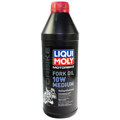 Aceite de horquilla moto LIQUI MOLY 10W mediano 1 litro para Aprilia Benelli Honda Kymco - Imagen 1 de 6
