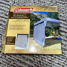 COLEMAN Sunwall Accessory 10X10 Canopy Tent, Shade Side Wall [Model #2000008345]