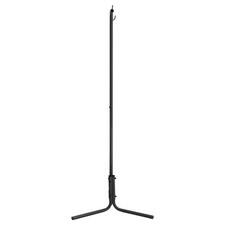 Bird Cage Stand Metal Black 160cm Tall Large Heavy Duty Hanging Parrot CageStand