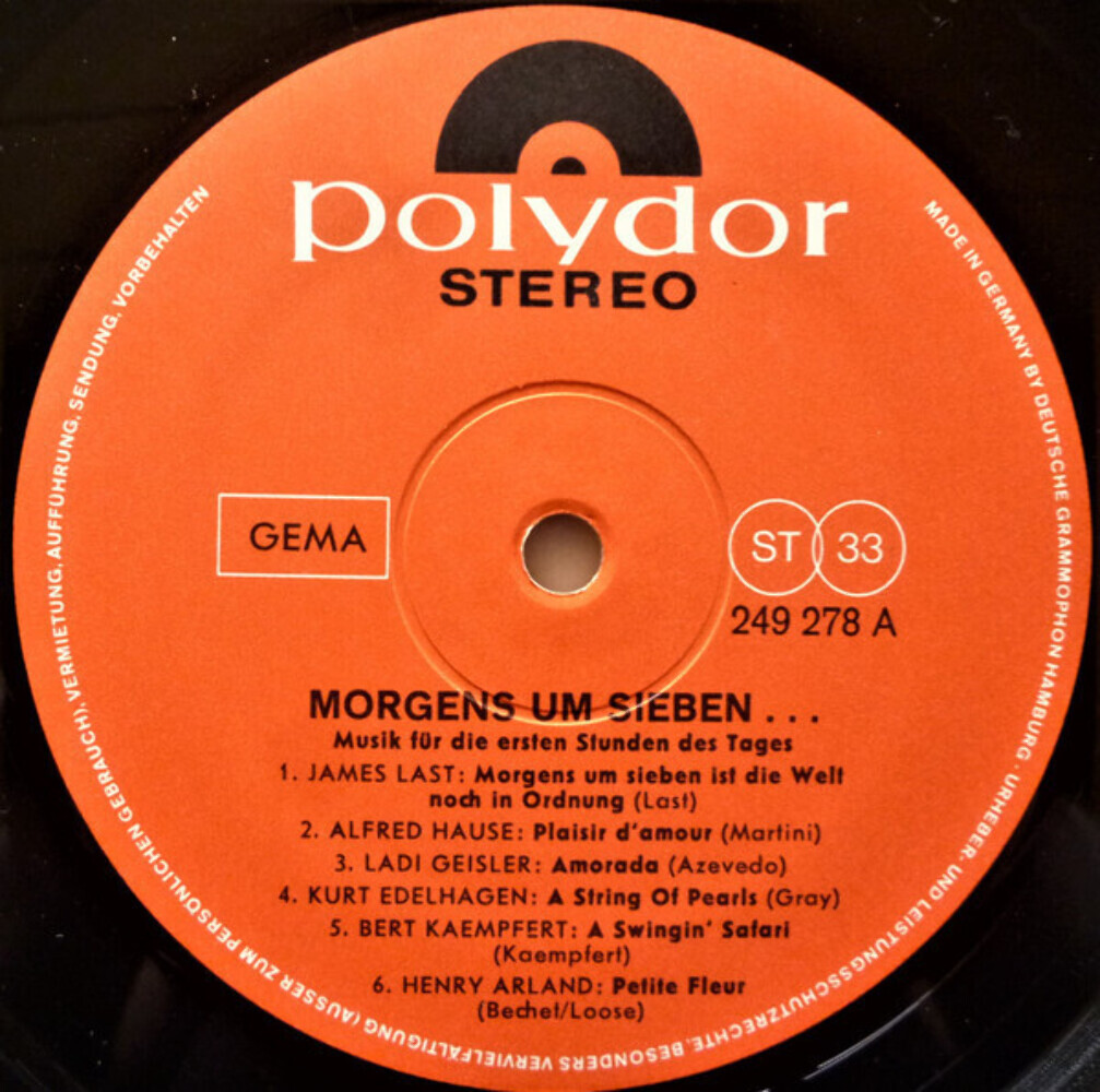 Various - Morgens Um Sieben  - Polydor - 249 278 - LP, Comp