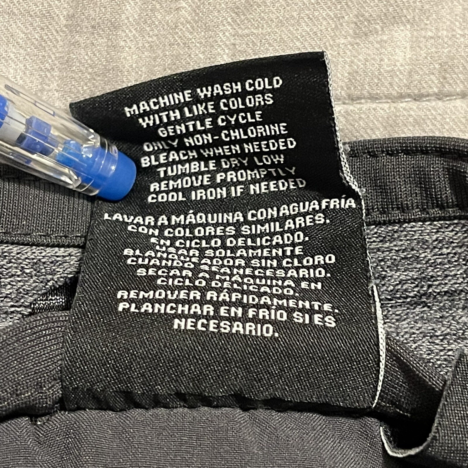 32 Degrees Performance Mens Flat Front Dark Gray … - image 5