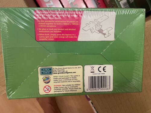 The Green Board game Co, solar aeroplane - Picture 2 of 2