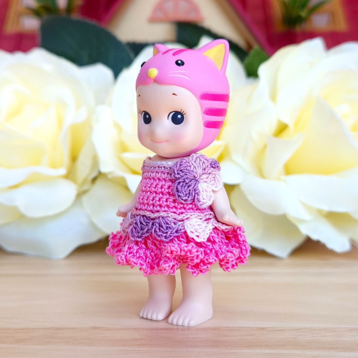 Authentic] 🐱 Sonny Angel American Shorthair – Handmade Petal