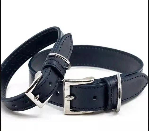 Luxurious Leather Dog Collar pet accessory Adjustable Soft Comfortable Collar.
Opens in a new window