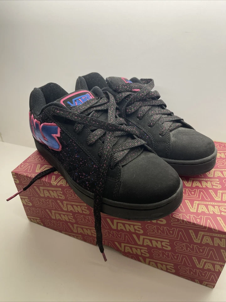 Raro zapato de patinaje vintage VANS WIDOW PLUS acolchado acolchado acolchado para mujer W8.5 27/10/09 Foto 4 de 4