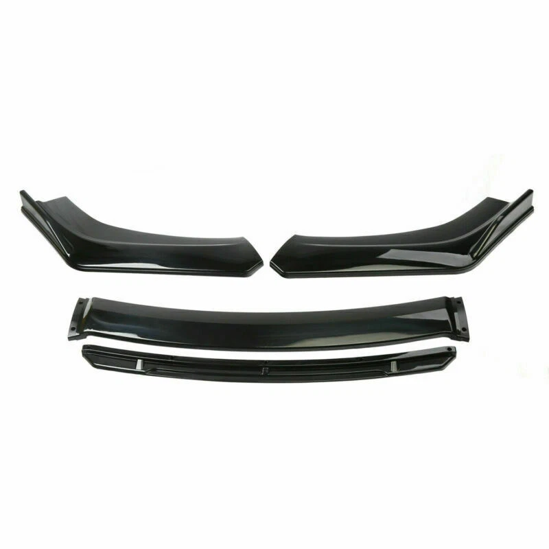 For Honda Insight Glossy Black Front Bumper Lips Spoiler Side Skirt Body Kits - Изображение 4 из 4