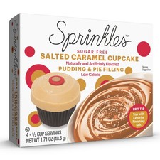 Sprinkles Salted Caramel Cupcake Sugar-Free Instant 1.71 Ounce (Pack of 1)