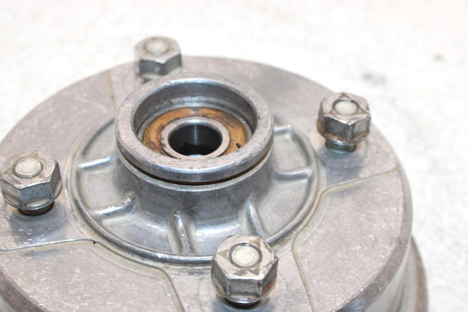 Kawasaki Bayou 220 1994 fabricante original tambor/cubo de freno delantero 41038-1189 41038-1327 AK3 Foto 2 de 4