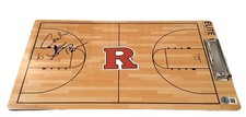 STEVE PIKIELL Signed (RUTGERS SCARLET KNIGHTS) Coaches clipboard BECKETT BS38135