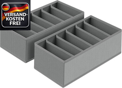 Schubladen Organizer für Unterwäsche Socken Kleiderschrank 30x15x9cm