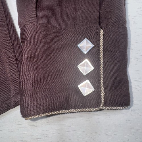Panhandle Slim Womens Brown Embroidered Western Diamond Snap Blouse Large Retro - Picture 9 of 18