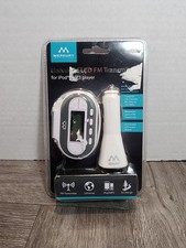 Merkury Gear Universal LCD FM Transmitter for iPod and MP3 Players NEW SEALED