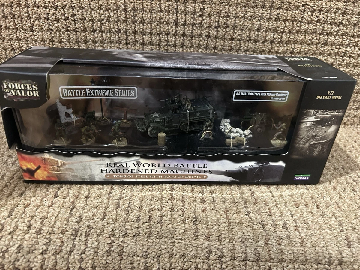 Forces Of Valor 1/72 - M3A1 Half-track Et Canon 105mm - Normandie 1944 - Neuf