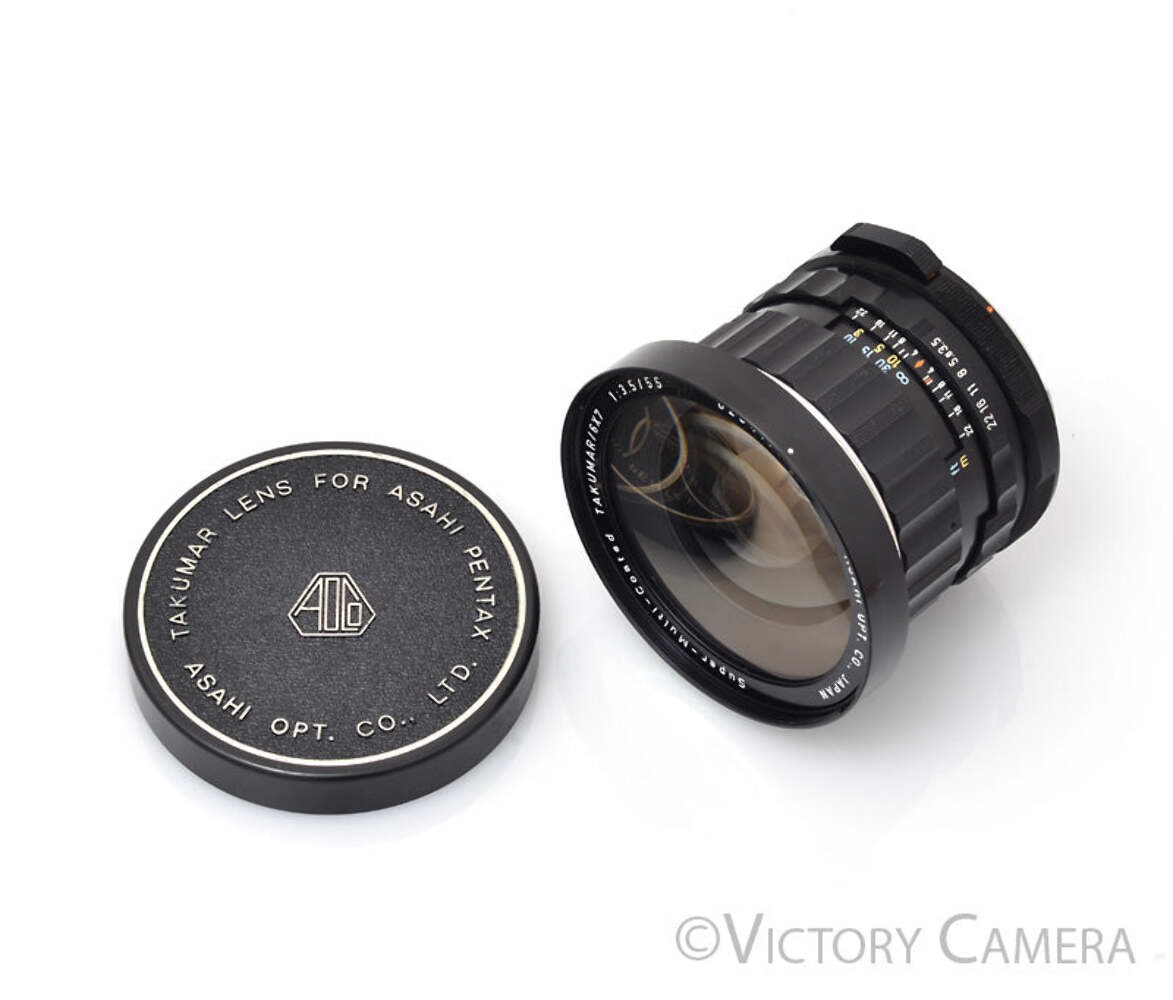 Pentax SMC 67 6x7 55mm f3.5 Wide-Angle Prime Lens [EXC+] | eBay