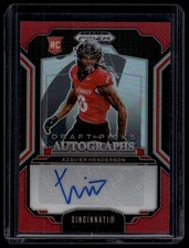 2025 Prizm Draft Picks Autographs- Red Prizm /399- Xzavier Henderson #DPA-XHN