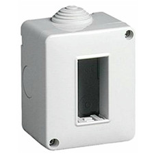 CASSETTA esterna custodia parete 1 modulo posto IP40 VIMAR PLANA ARCHE' EIKON