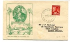 Australia 1948 “Baron von Mueller” illustrated f.d.c. Brisbane to South Africa