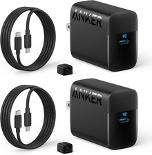 Anker 45W USB C Charger Block, PPS Fast Charger with USB-C Cable for Iphone 17/1