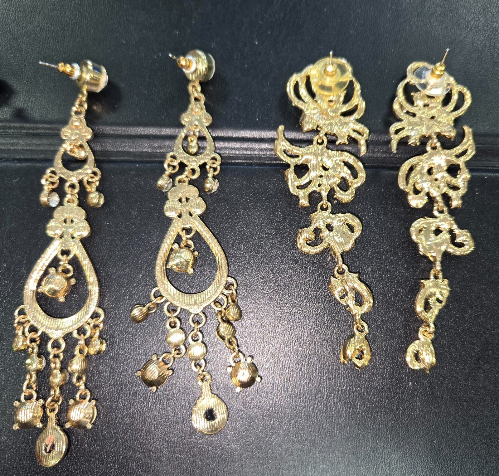 4 Pair Multicolor Dangle Earrings - image 7