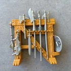 Vintage 1981 He-Man MOTU Castle Grayskull Weapons Rack 90% Complete Mattel