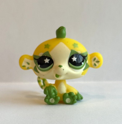 MONKEY G7 #374 Sweet 'N Sour - Authentic Littlest Pet Shop - Hasbro LPS