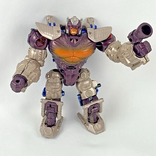 Vtg 1997 Transformers Beast Wars Transmetals Optimus Primal w/ Gun Incomplete