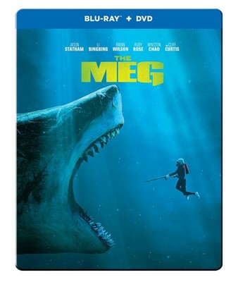 The Meg (Steelbook + DVD) Blu-ray  NEW