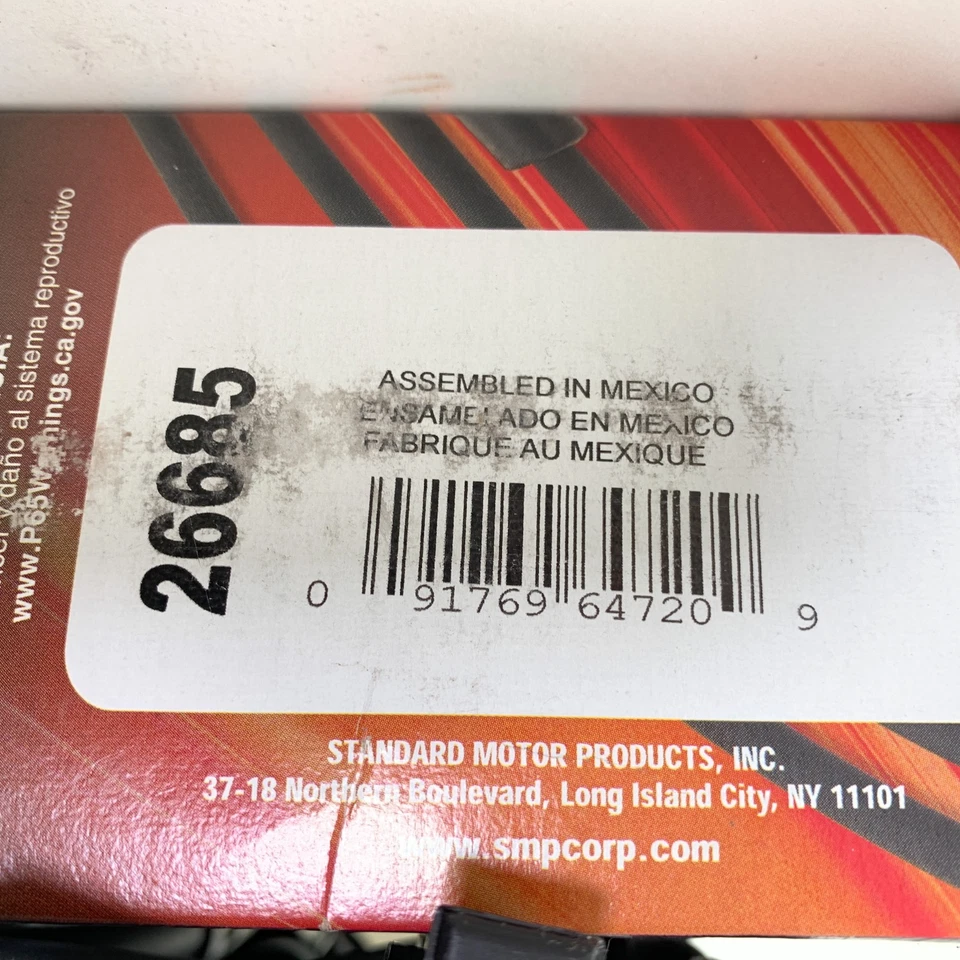 Juego de cables de bujía SMP Pro 26685 para 99-00 Ford Mustang 3,8 L V6 Foto 3 de 3