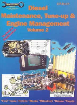 Diesel Wartung, Tuning und Motormanagement von Maz Ellery (Englisch) Paperb