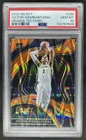 2023-24 Select Victor Wembanyama RC Orange Tectonic Prizm Courtside #288 PSA 10
